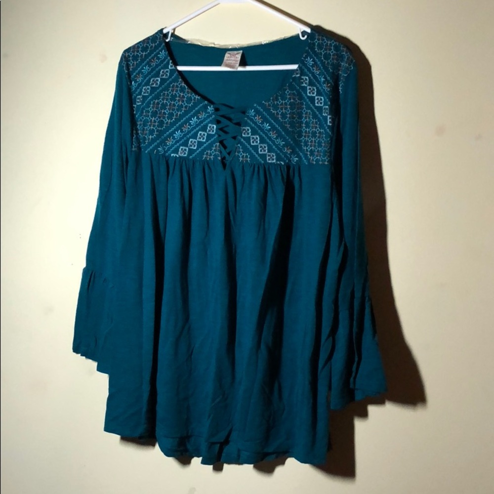 Blue tunic